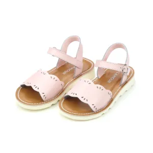 Ella Pink Scalloped Sandal