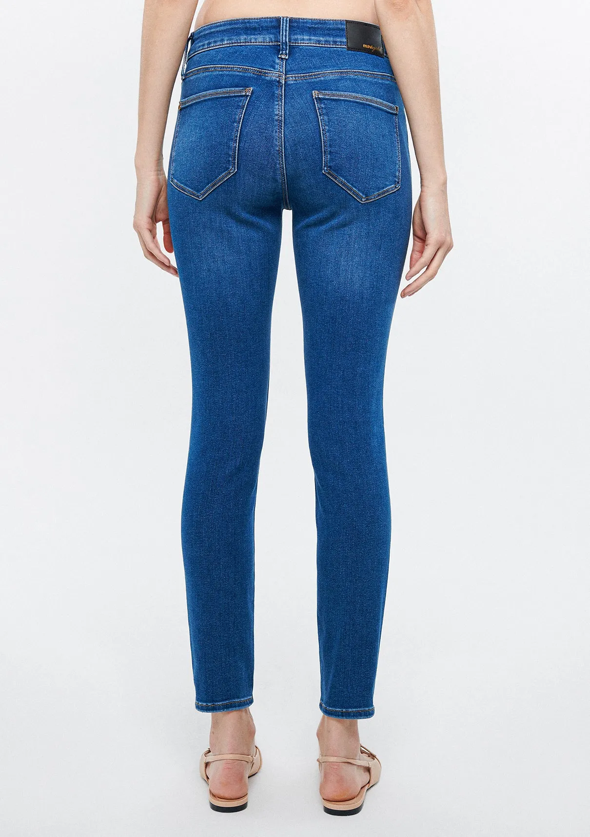 Elsa Dark Gold Premium Jean Pants