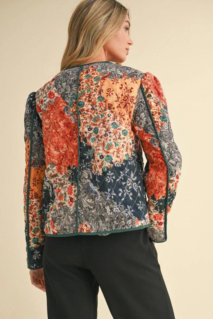 ENCHANTED GARDEN QUILTED JACKET