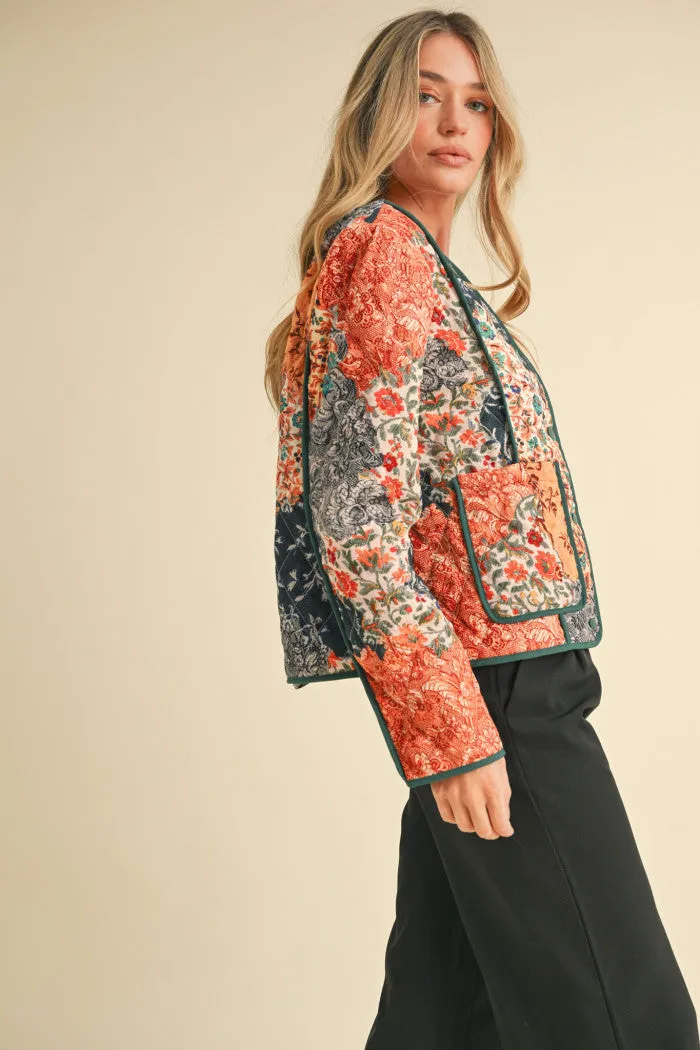 ENCHANTED GARDEN QUILTED JACKET