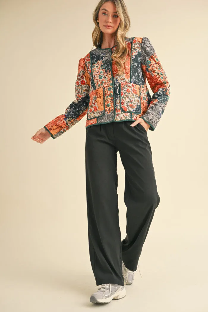 ENCHANTED GARDEN QUILTED JACKET