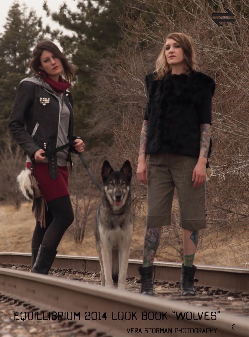 EQ Accessories: Upcycled Leather & Goat Fur Hipster Purse