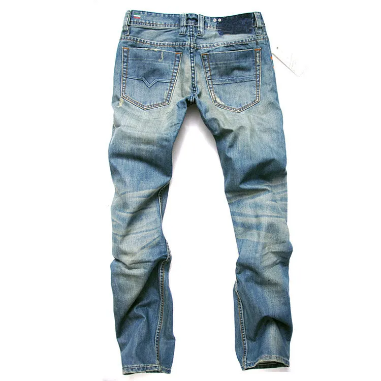 Euro-American Fusion Slim-Fit Denim