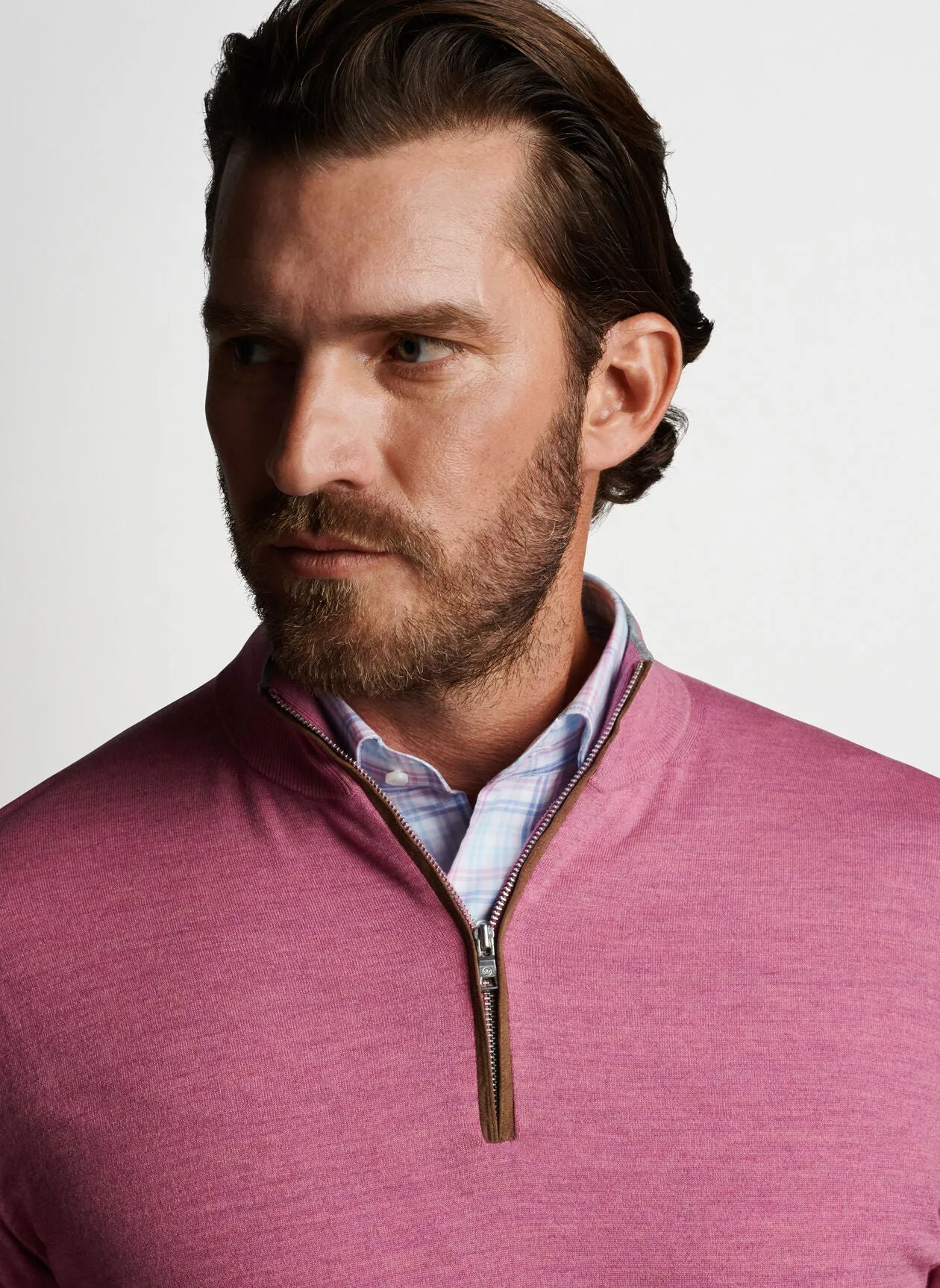 Excursionist Flex Quarter Zip in Rosewood