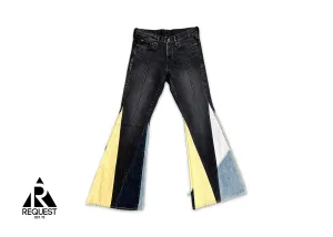 Fade Flare Denim "Black/Gold"