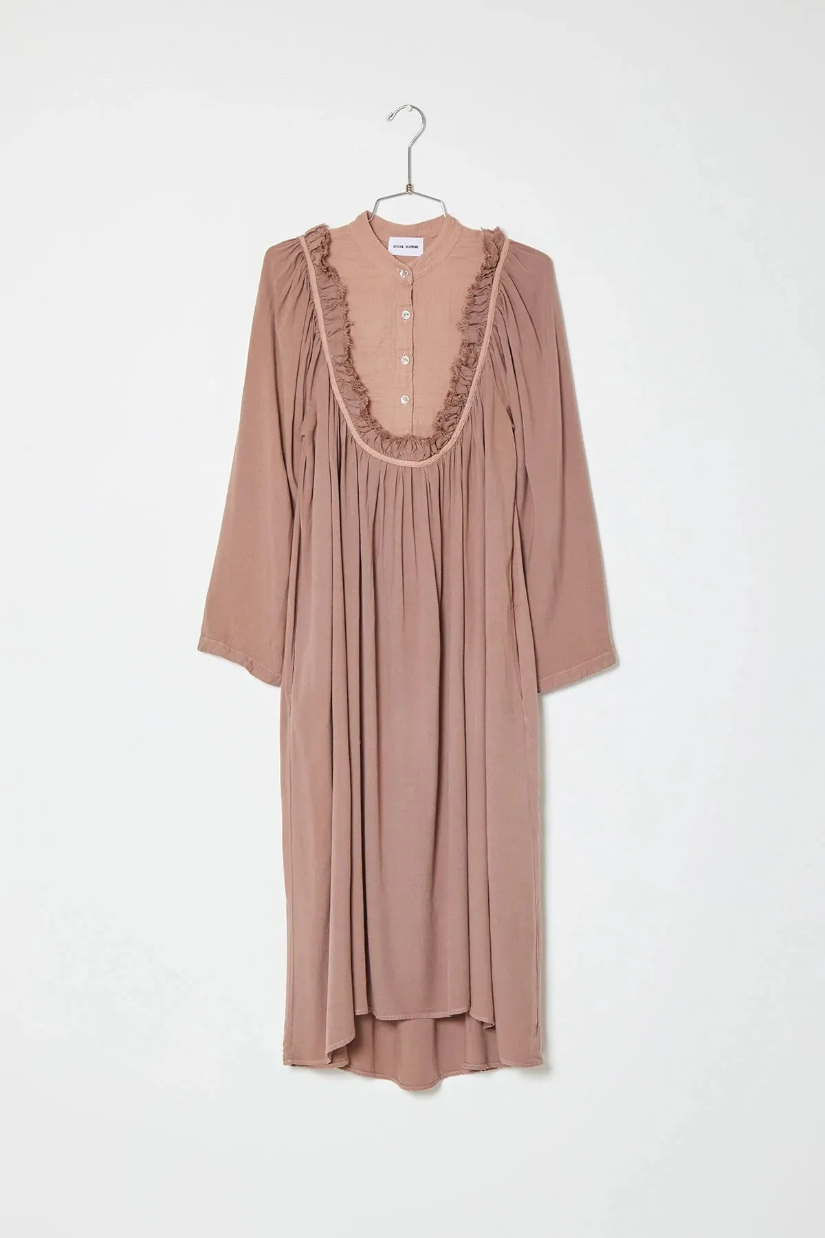 Fanny dress in burro pink
