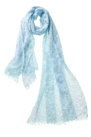 Felted Leopard Scarf - Clearwater
