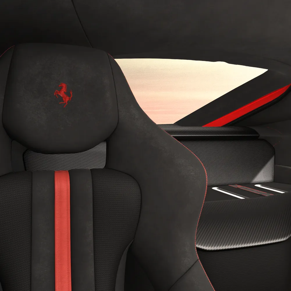 Ferrari F12 Carbon Fiber Parcel Shelf, Matte