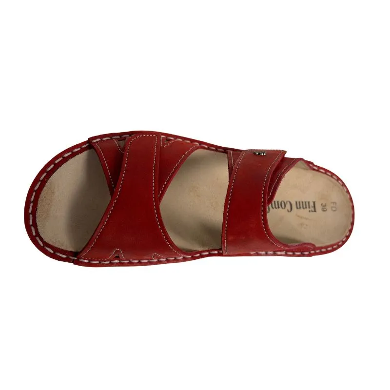 Finn Comfort Kimbe Kennedy Red Women's Sandals