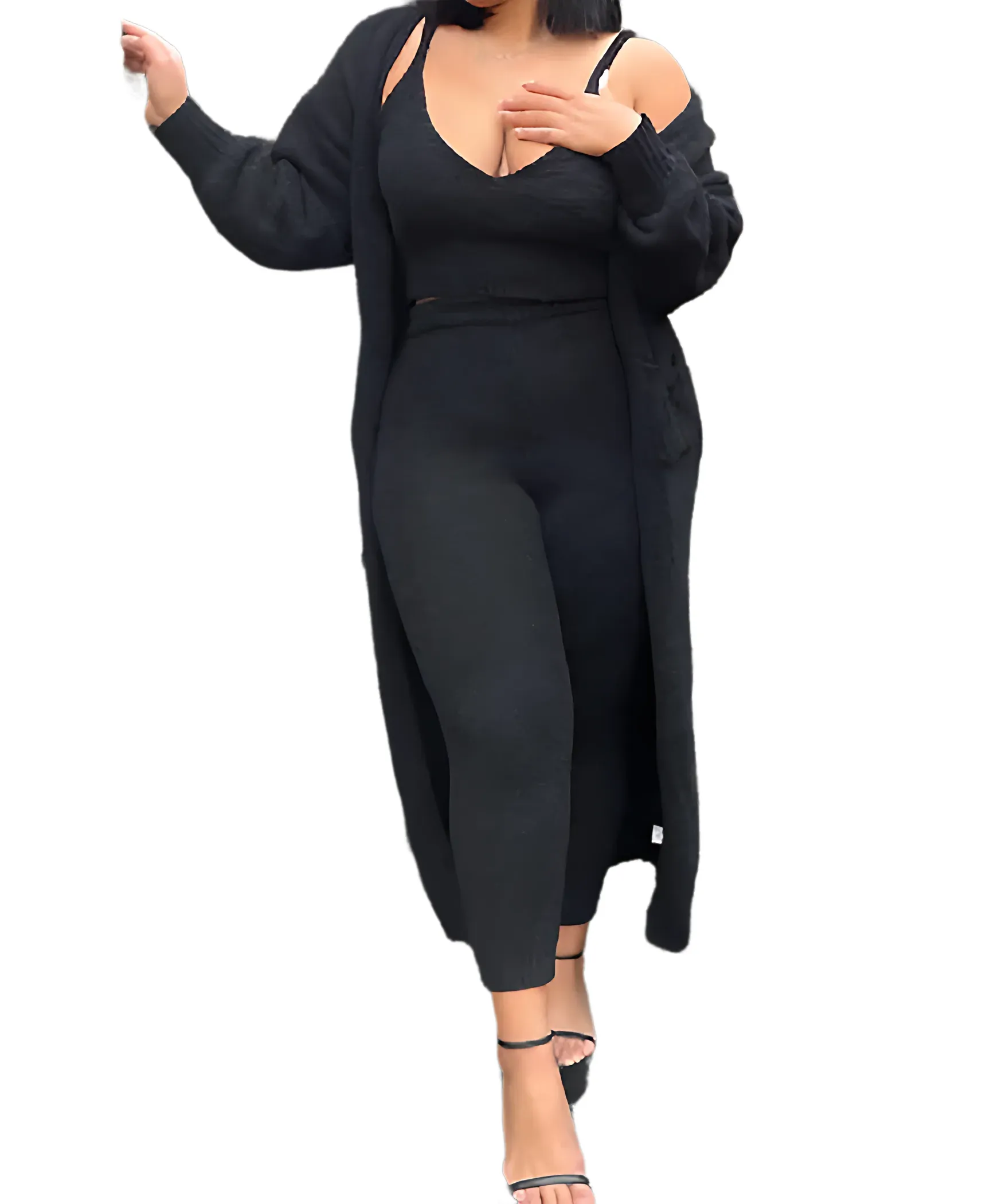 Fleece Loungewear 3-Piece Set