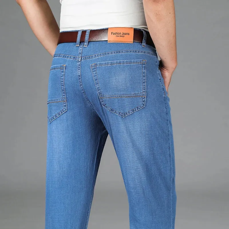 FlexFit Herren Classic Office Business Jeans mit Stretch-Baumwolle