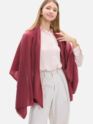 FlexKnit Berry Cashmere Wrap