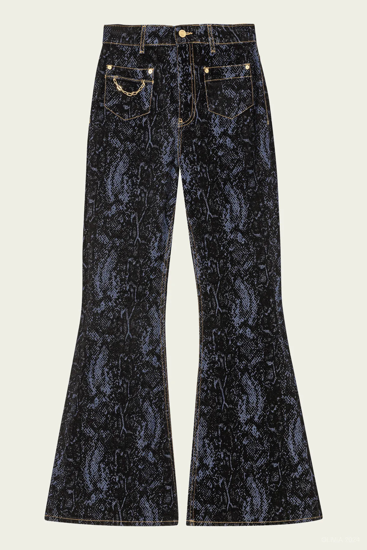 Flock Denim Goddi in Indigo