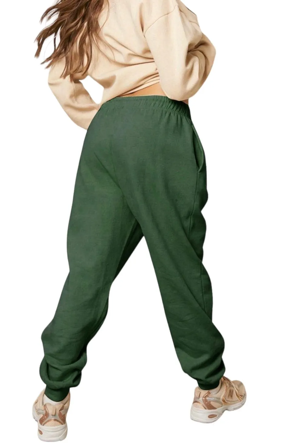 Floral Fusion: Full Size Drawstring Long Sweatpants