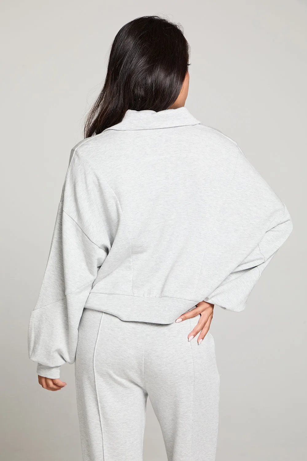 Fort Worth Pillow Fleece Heather Grey Pullover