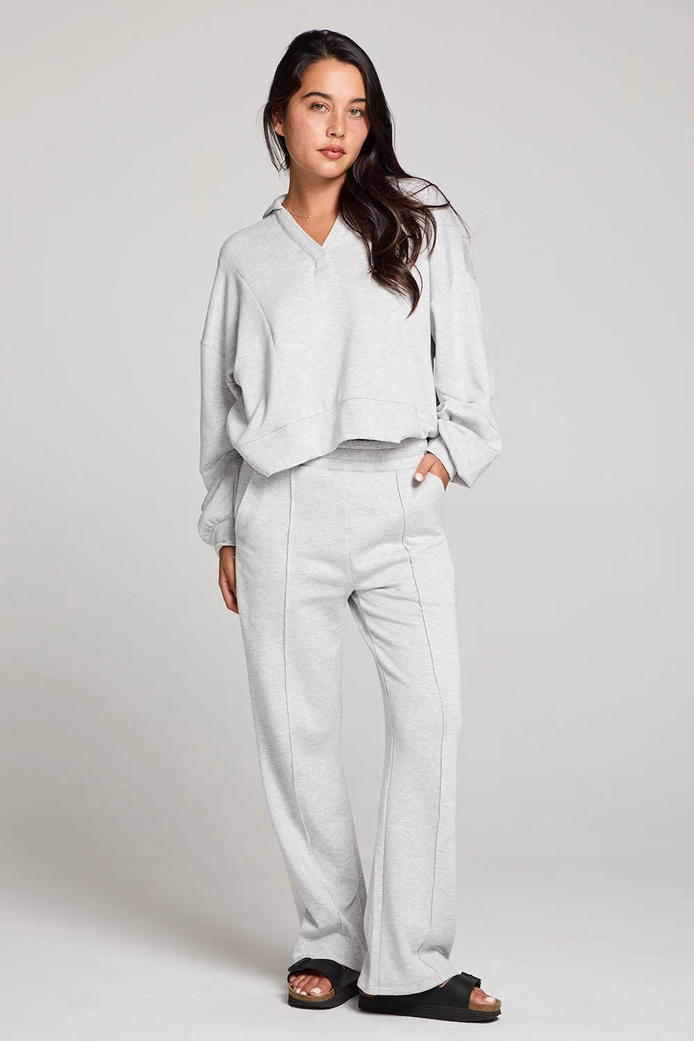 Fort Worth Pillow Fleece Heather Grey Pullover