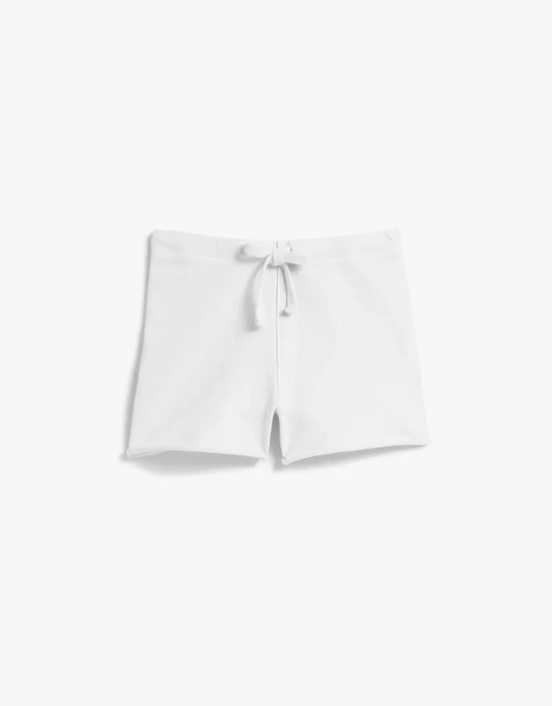 Frank & Eileen Pearl Favorite Sweatshorts in White (Triple Fleece)