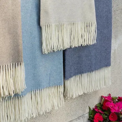 Freya | Cashmere & Wool Blend Throw | 55" x 78"