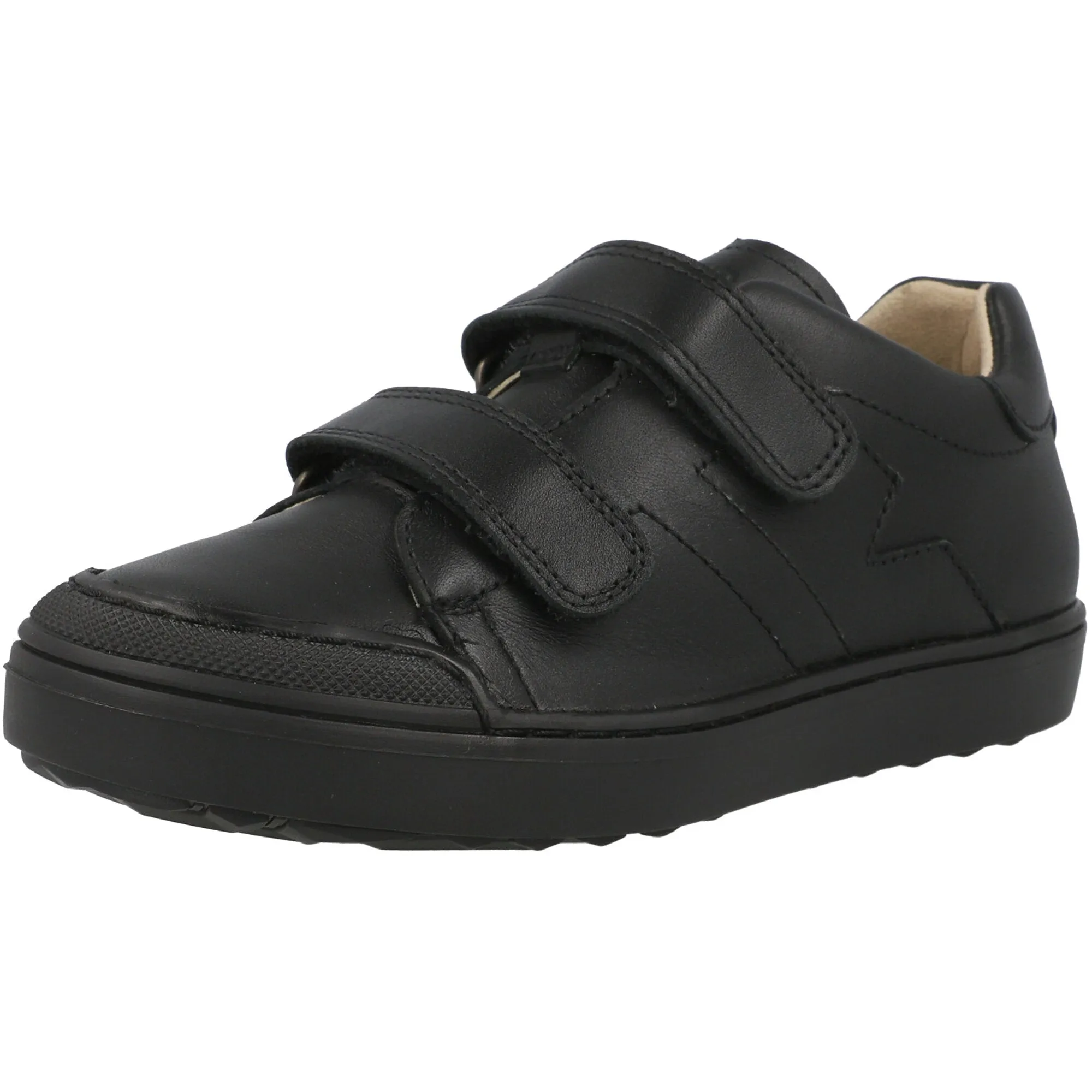 Froddo Aster Black Velcro Shoes With Rubber Toe Bumper