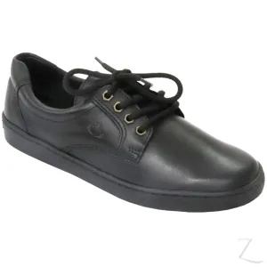 Froggies Lace Up School Shoes - Black