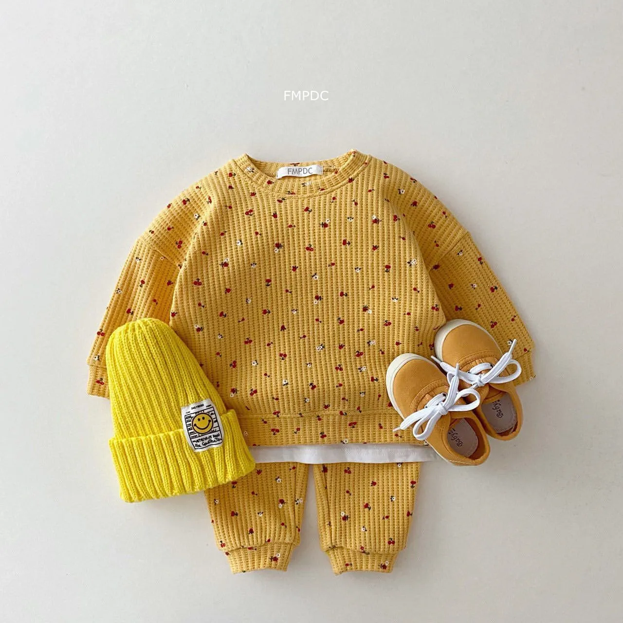 Fruit & Floral Waffle Knit Loungewear