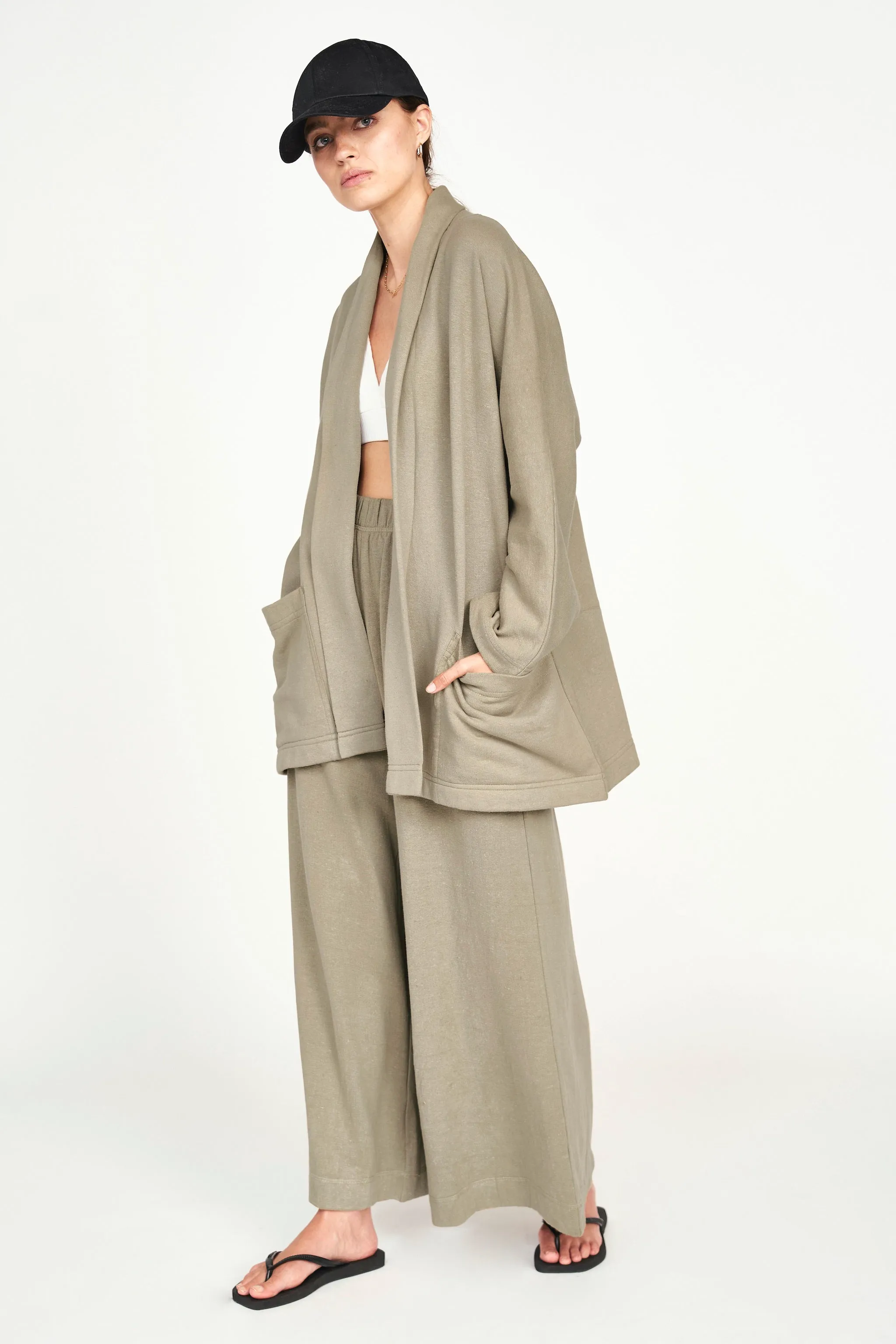 Fuji Cardigan in Sagebrush