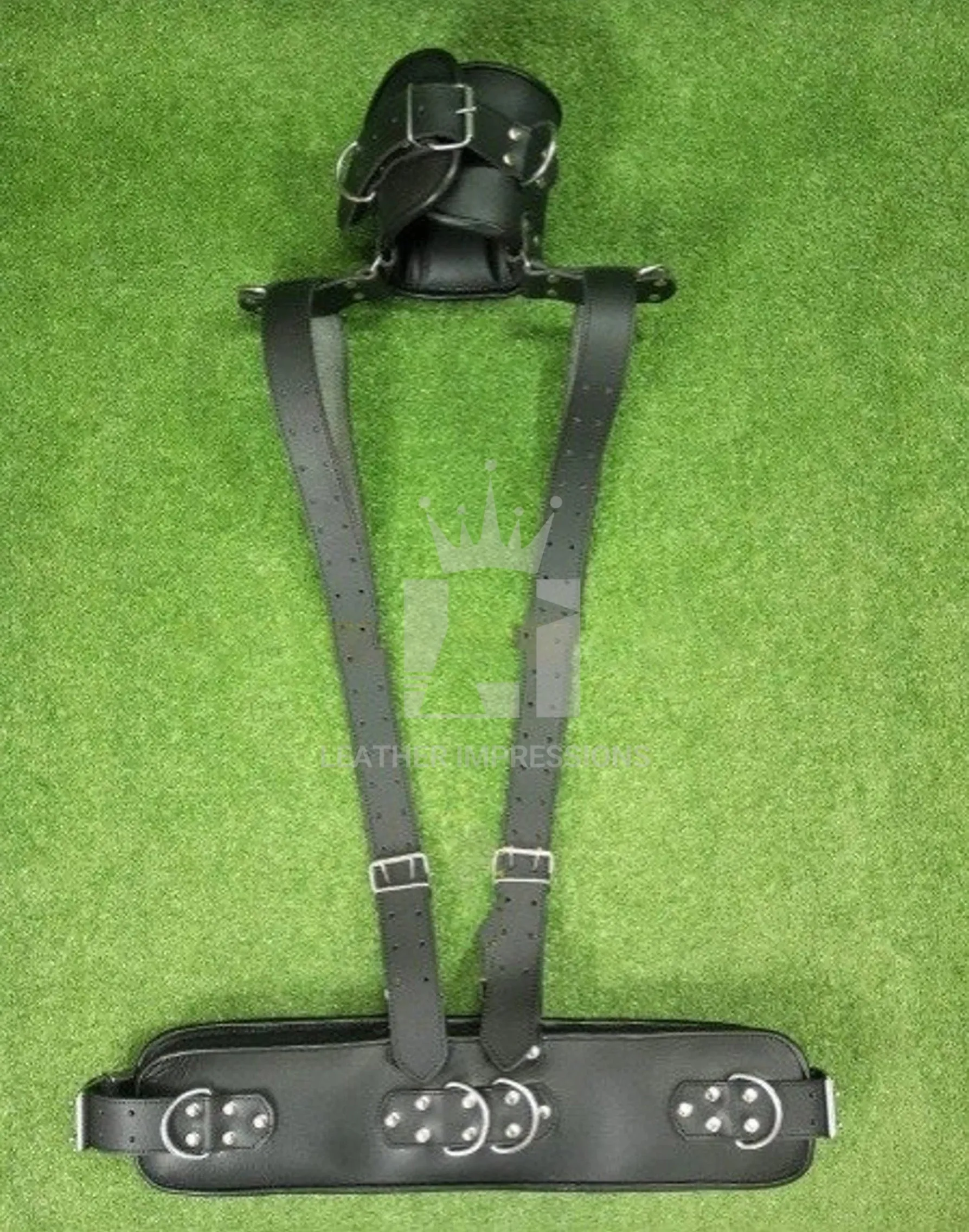 Full Body Roman Leather Bondage Harness