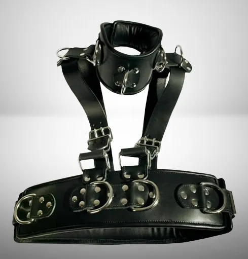 Full Body Roman Leather Bondage Harness