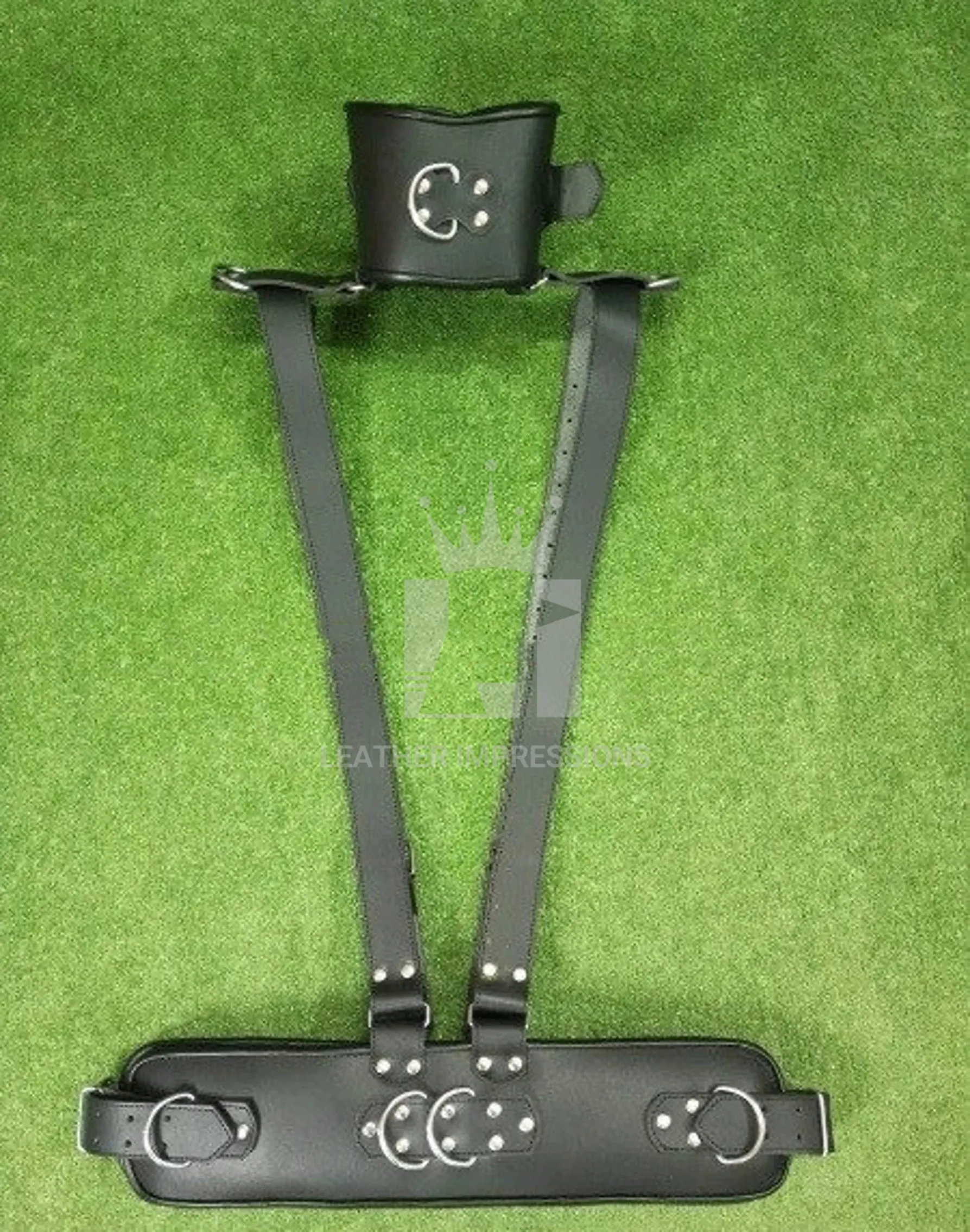 Full Body Roman Leather Bondage Harness