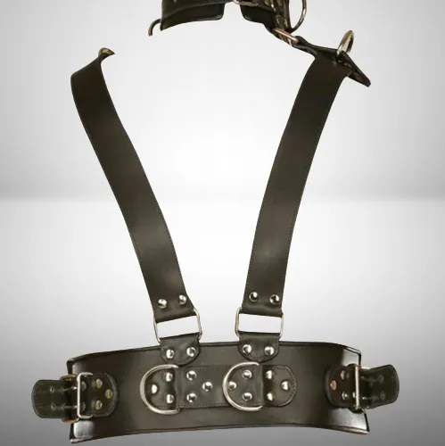 Full Body Roman Leather Bondage Harness