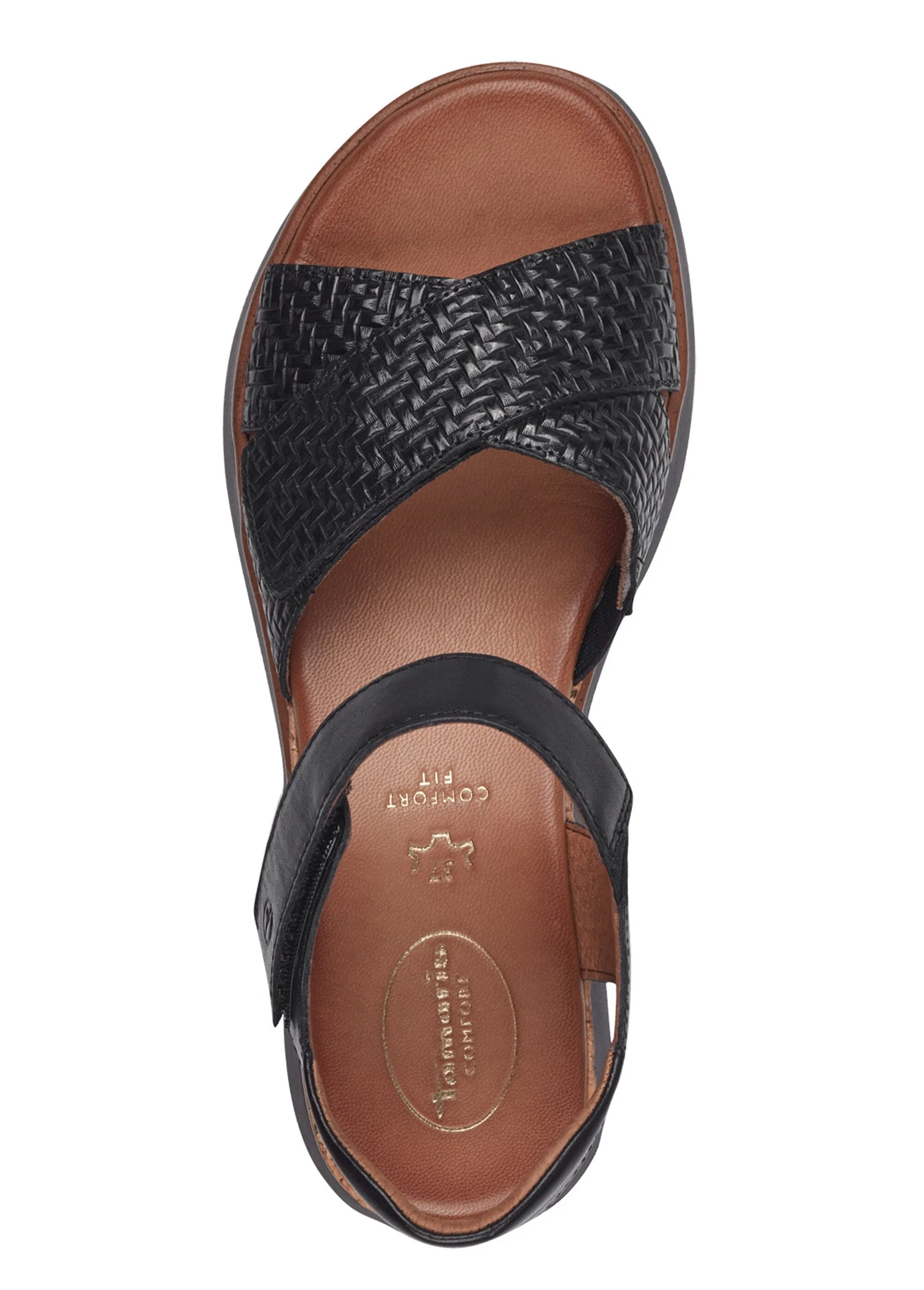 full-opening sandals
