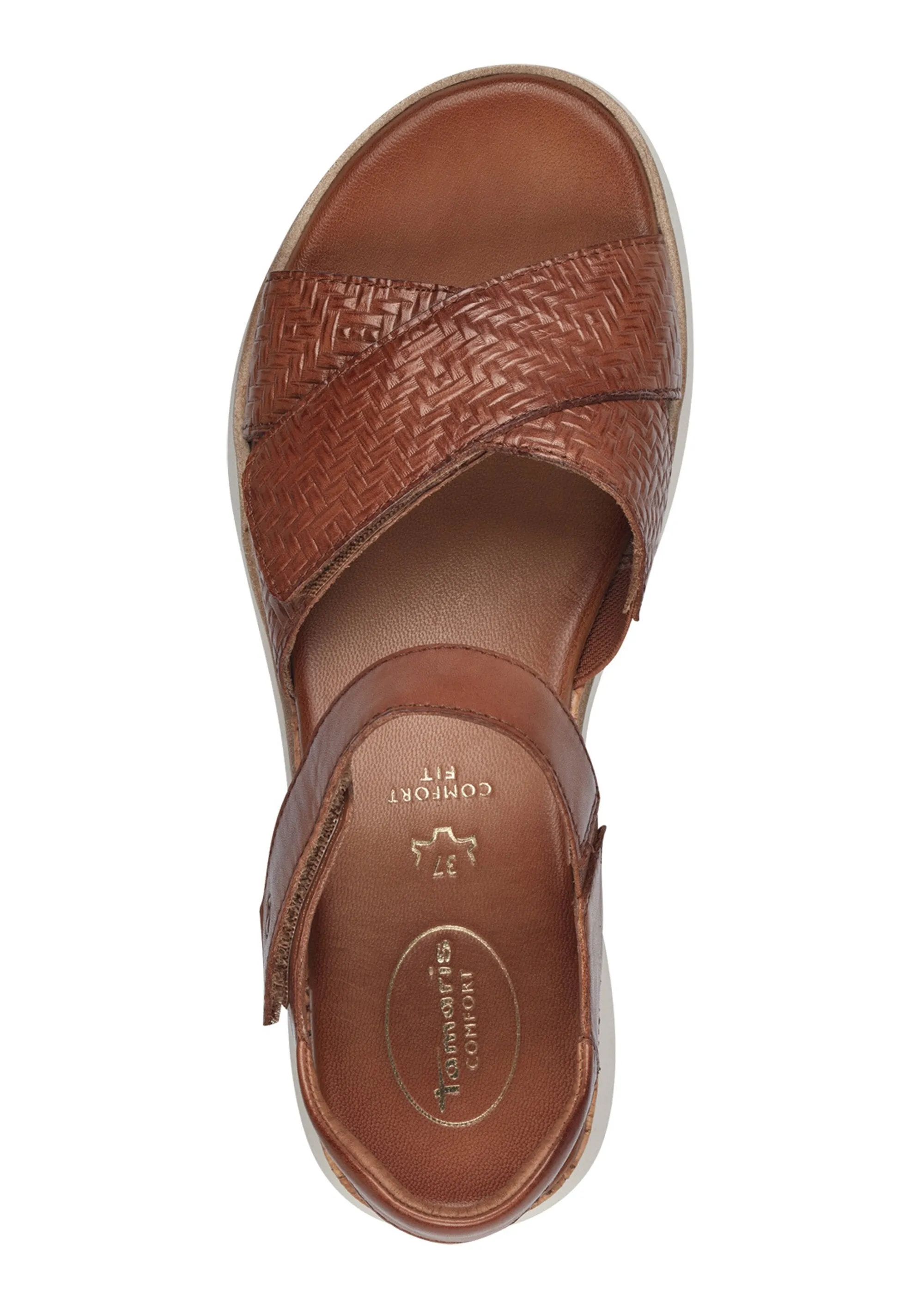 full-opening sandals