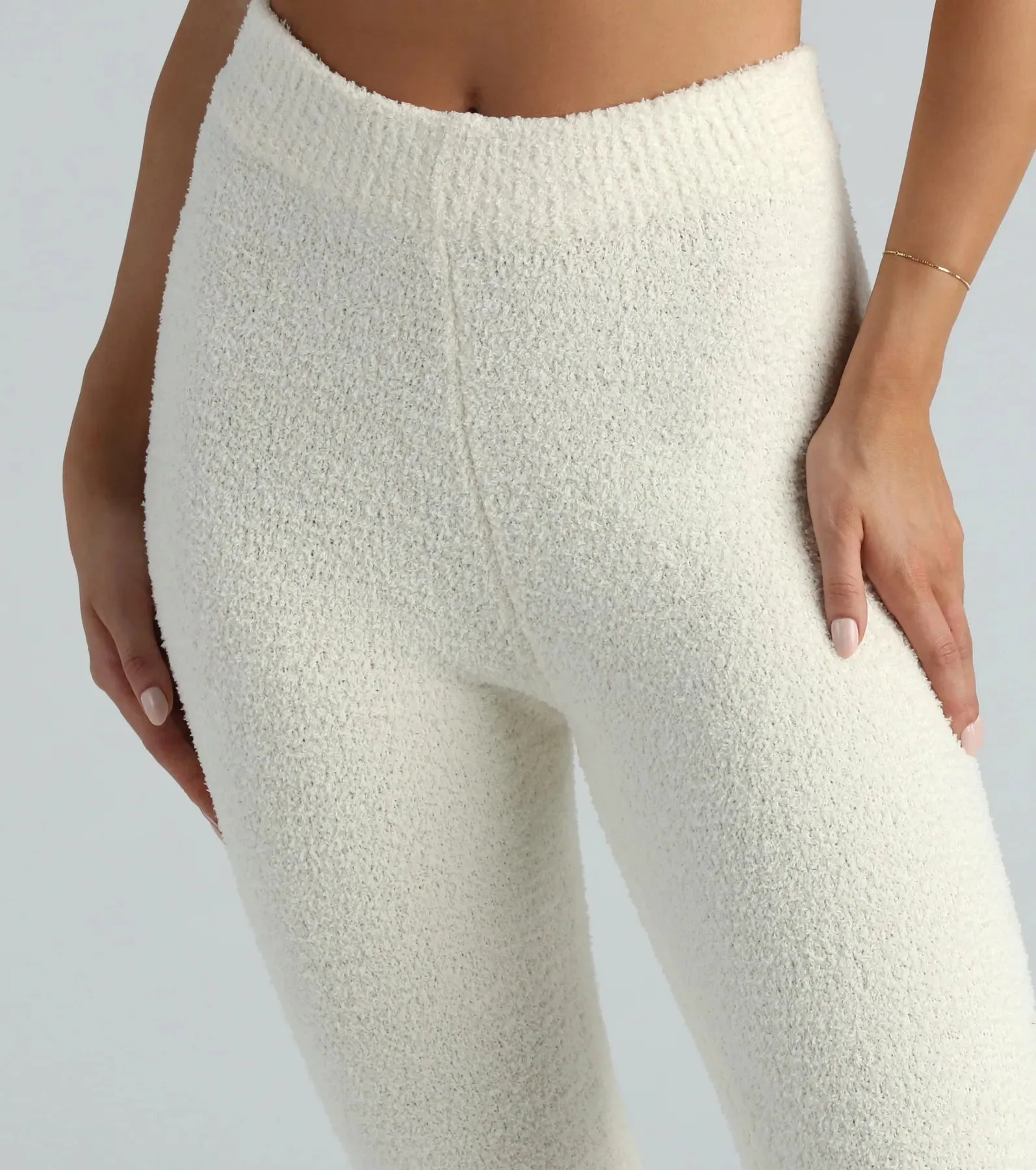 Fuzzy Feels Chenille High-Rise Jogger Pajamas