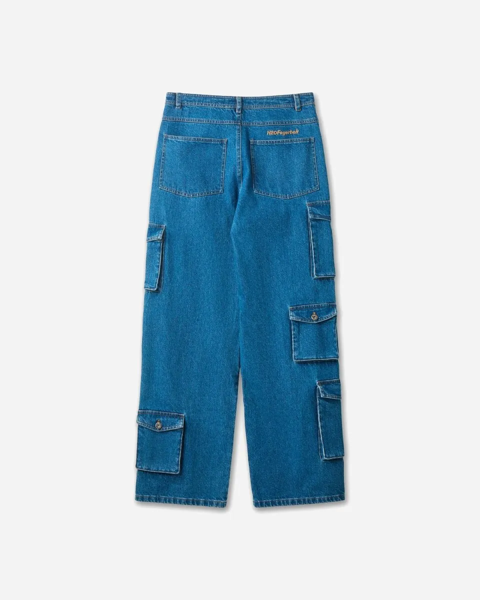 Gad Pants - Medium Denim Blue