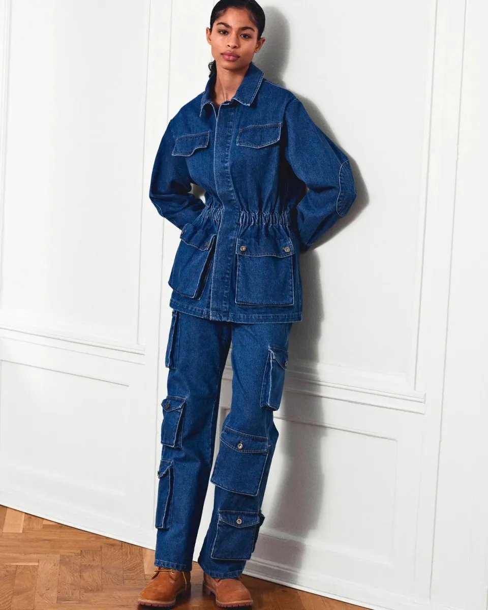 Gad Pants - Medium Denim Blue