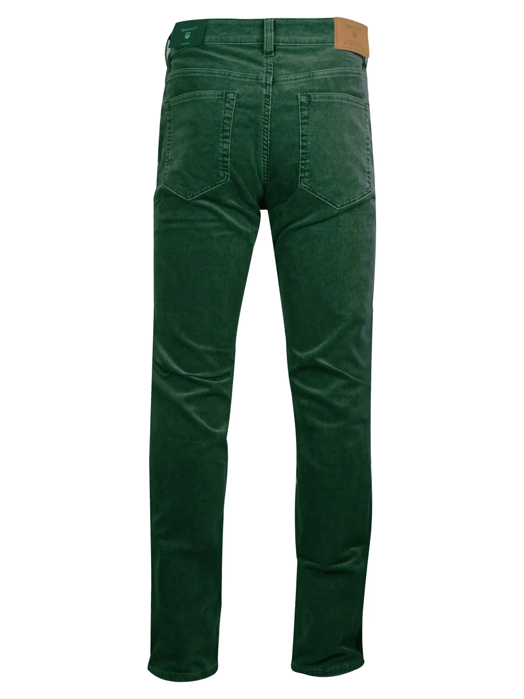GANT Men's Green Chip Comfort Stone Corduroy Pants 1000808 Size 36/32