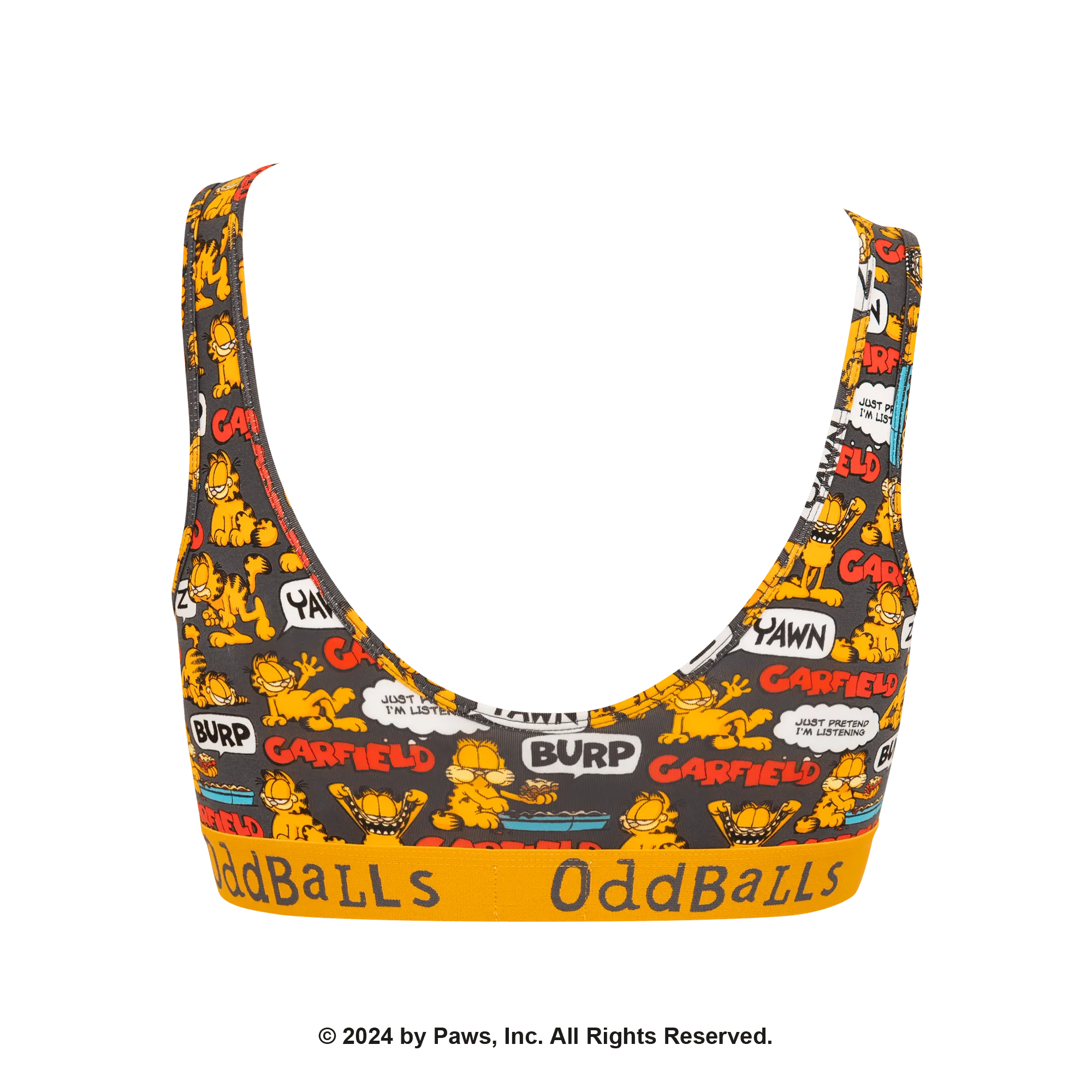 Garfield Grey - Ladies Bralette