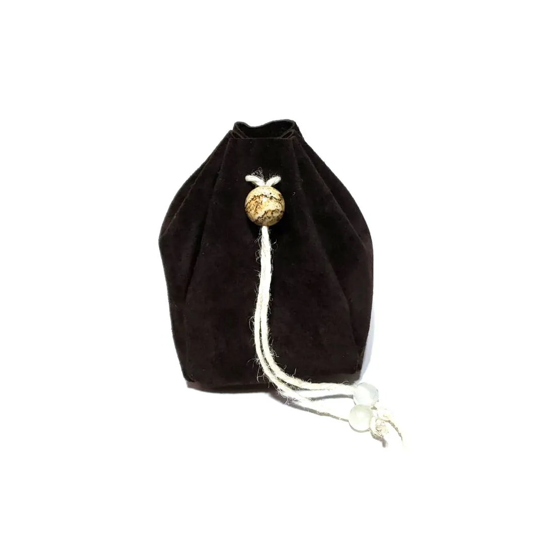 Genuine Suede Leather Pouches - Game Board Accessories
