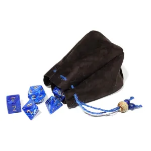 Genuine Suede Leather Pouches - Game Board Accessories