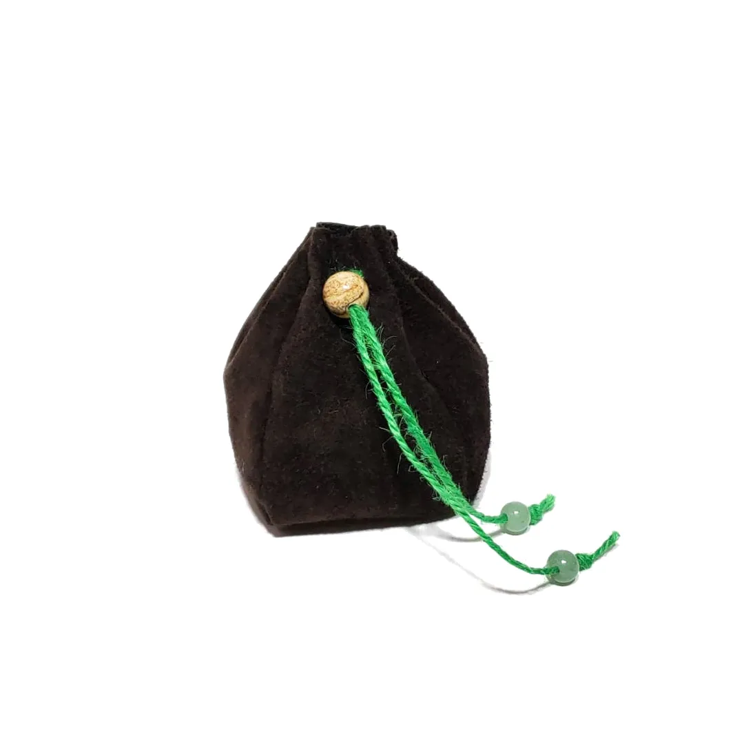 Genuine Suede Leather Pouches - Game Board Accessories