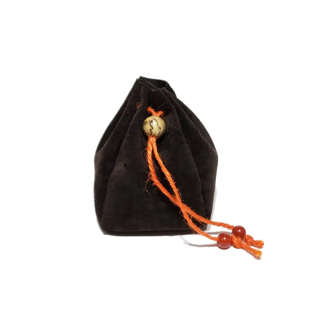 Genuine Suede Leather Pouches - Game Board Accessories