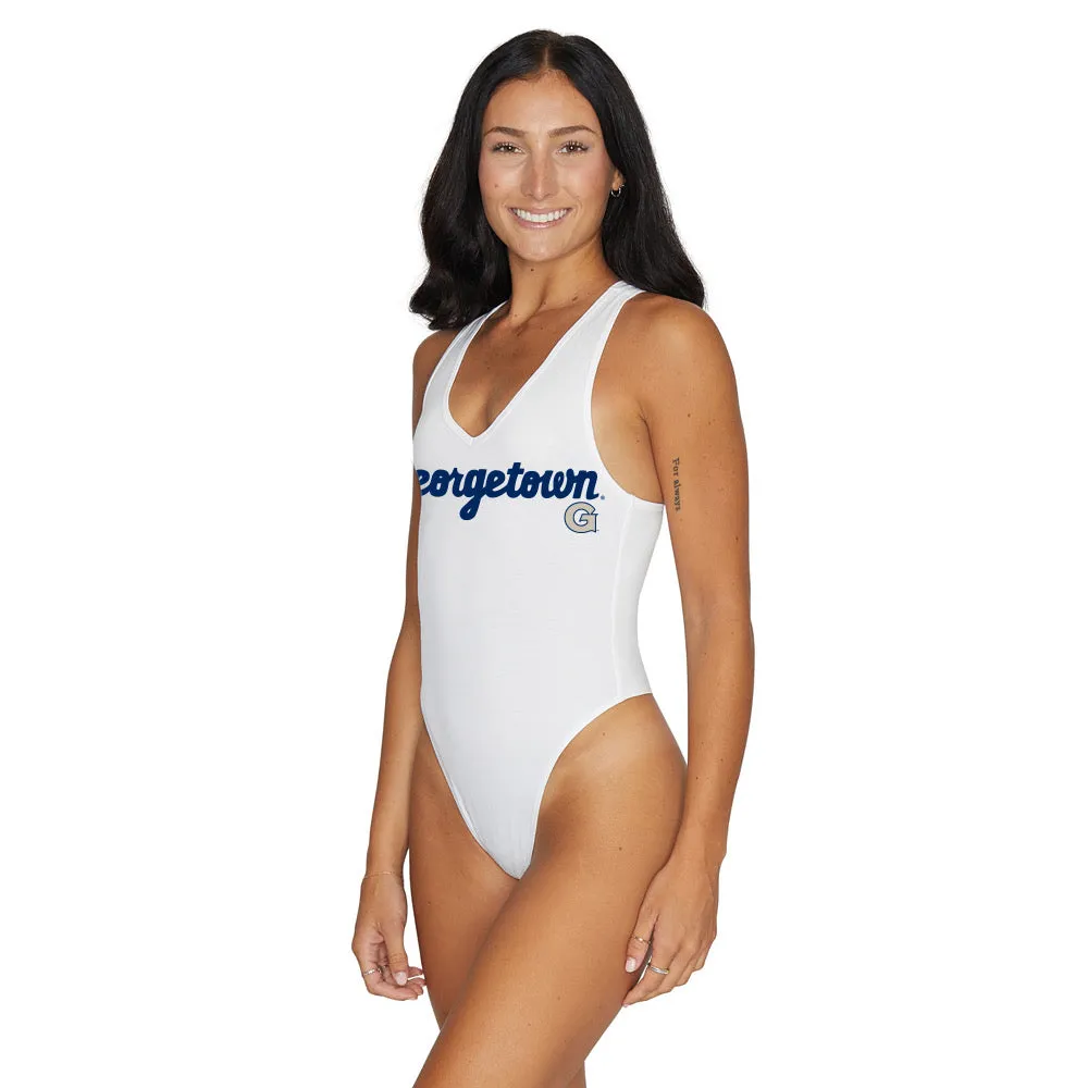 Georgetown White Bodysuit