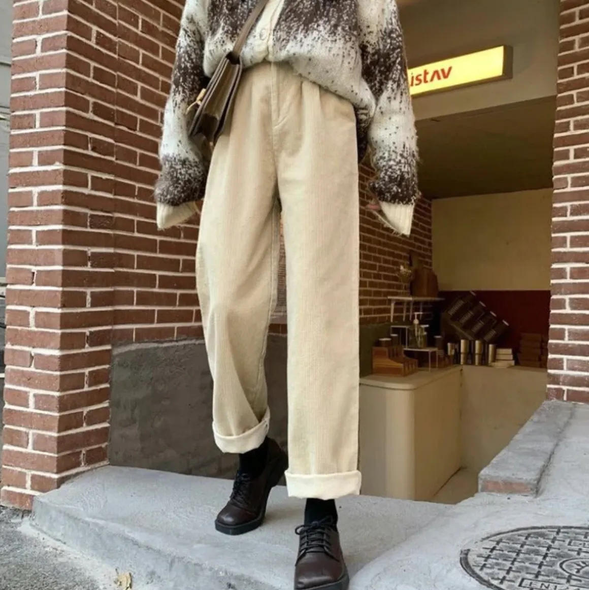 Georgia | Trendy Stylish Corduroy Pants