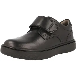 Geox Riddock Black Boys School Shoes