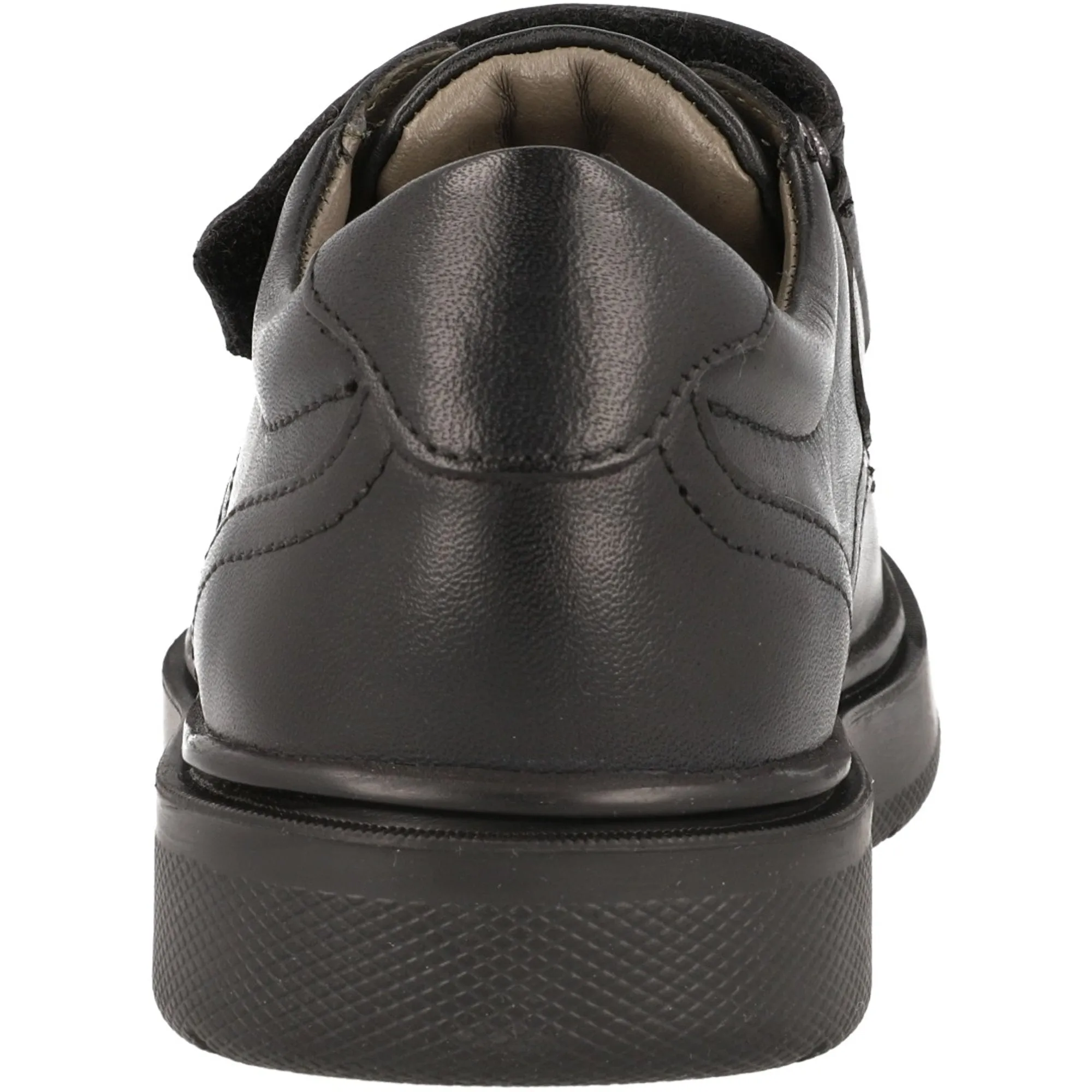 Geox Riddock Black Boys School Shoes