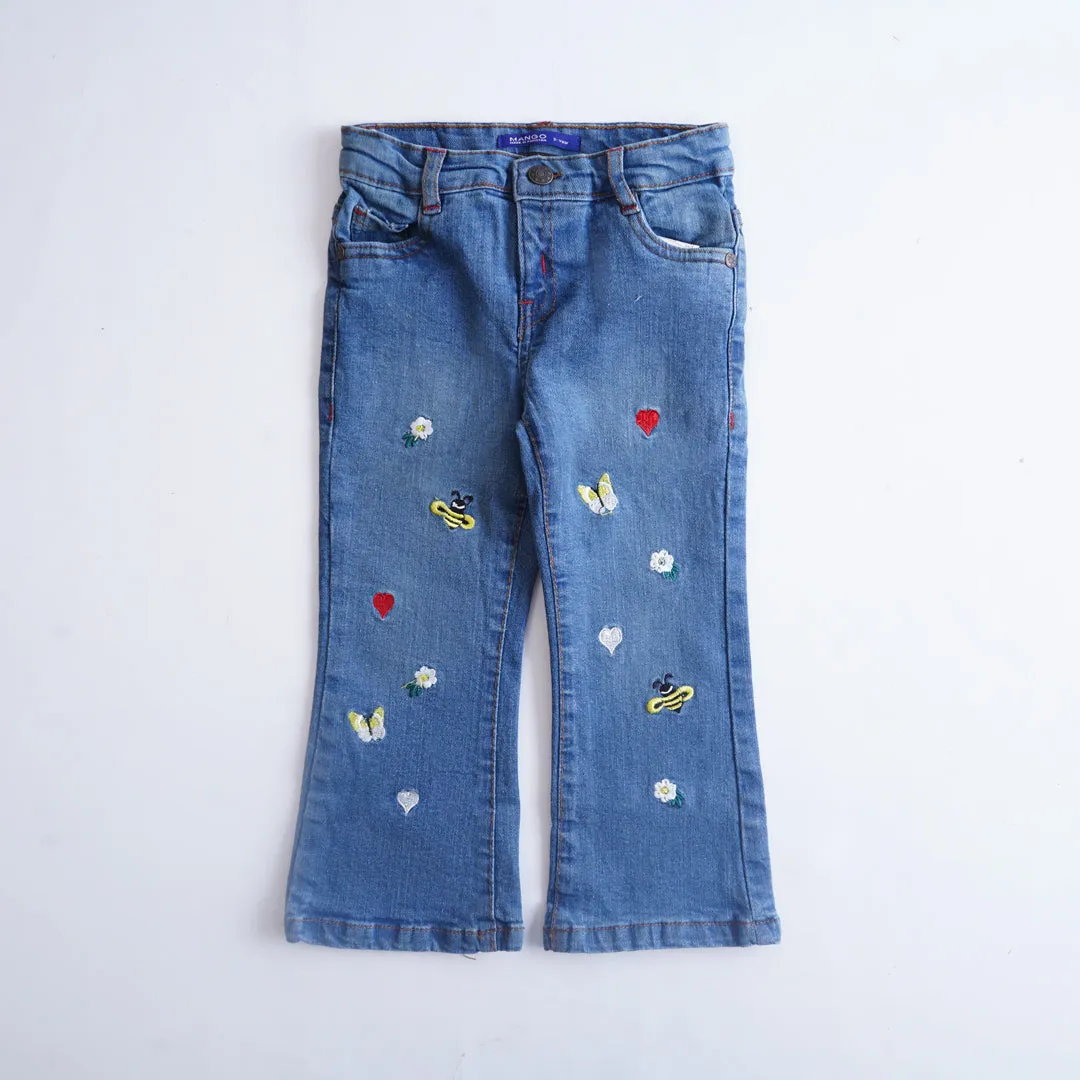 Girls Denim Pants