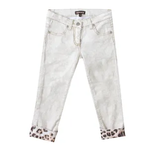 Girls Gold Foil Pants