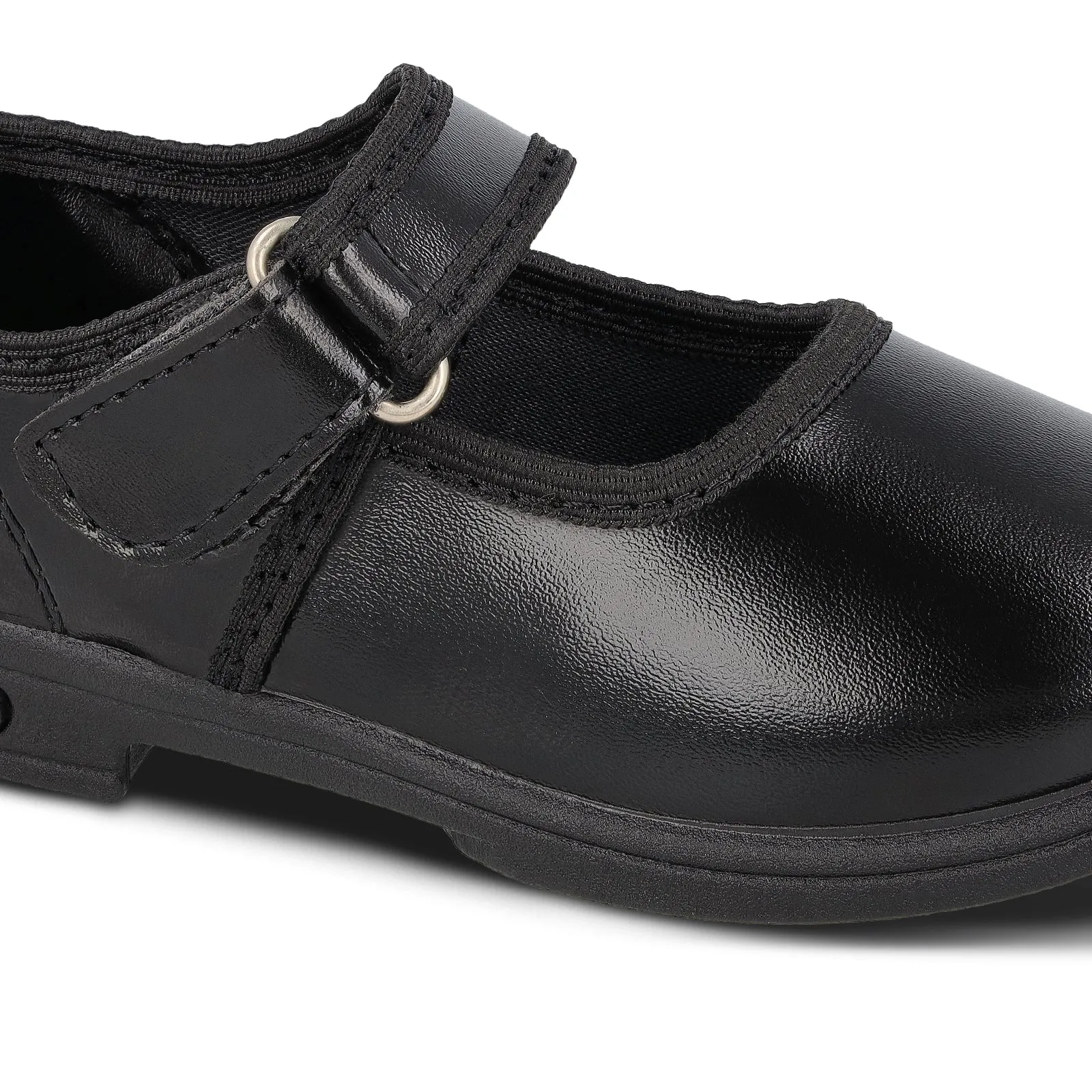 Girls School Shoes - WV592 Black
