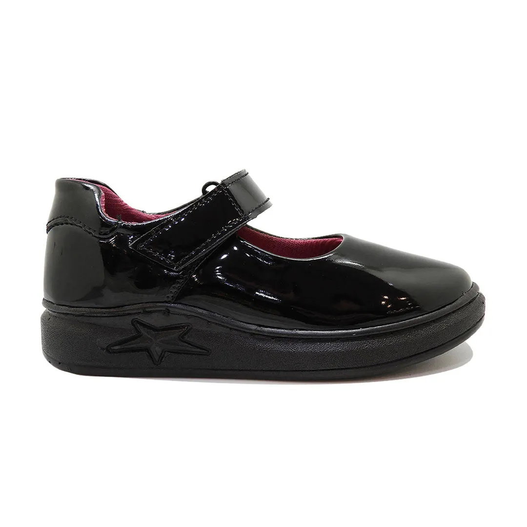 GIRLS STRAP SCHOOL SHOES CH-630