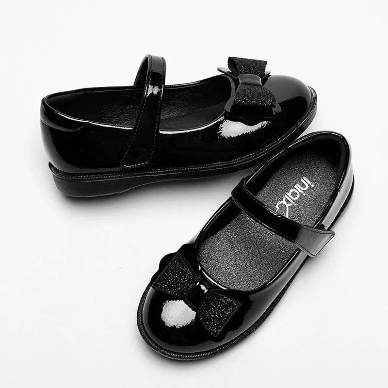 Girls Velcro Student Shoes